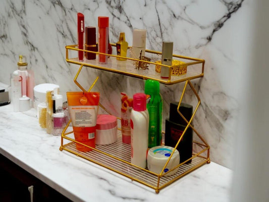 Stylish makeup organizer