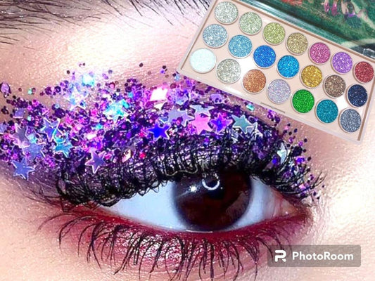 Beautiful eye makeup palette