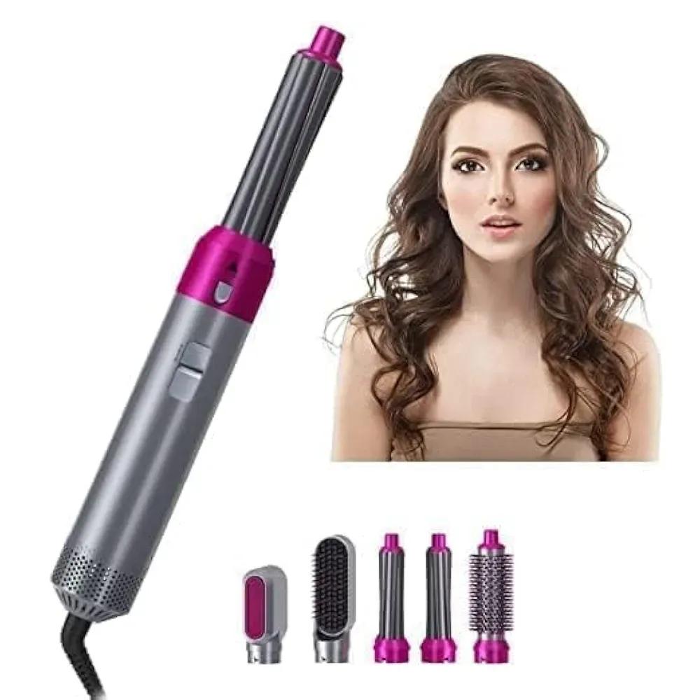 5 in 1 hair curler straightener