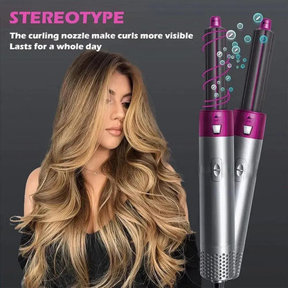 5 in 1 hair curler straightener
