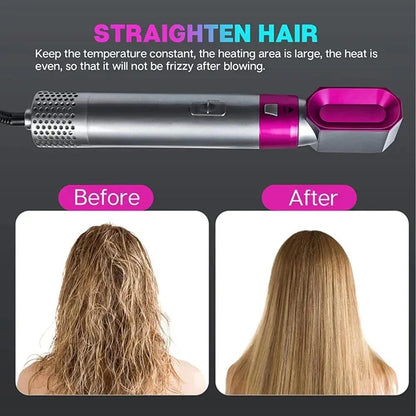 5 in 1 hair curler straightener