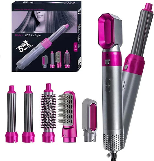 5 in 1 hair curler straightener